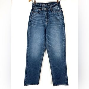 American Eagle Outfitters Curvy 90’s Straight Jeans Size 2 Regular EUC